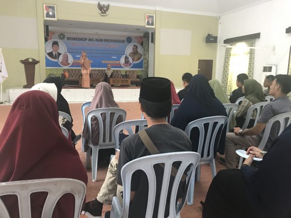 Praktik MC dan Protokoler, Mahasiswa Prodi Komunikasi DAN Penyiaran Islam Antusias Berpartisipasi