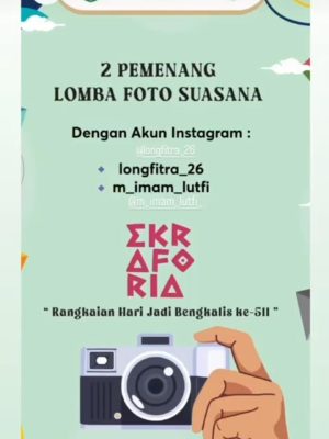 EKRAVORIA "Rangkaian Hari Jadi Bengkalis ke-511"