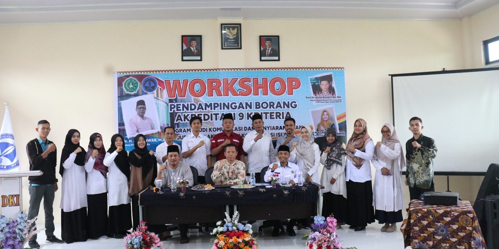 Prodi KPI STAIN Bengkalis Gelar Workshop Pendampingan Akreditasi Borang 9 Kriteria
